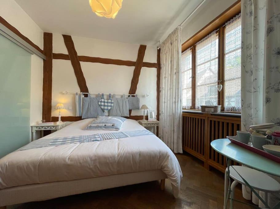 La Petite Chambre Bleue - Centre Historique-2 Pers-Non Accessible Au Personnes A Mobilite Reduite Kaysersberg-Vignoble Buitenkant foto